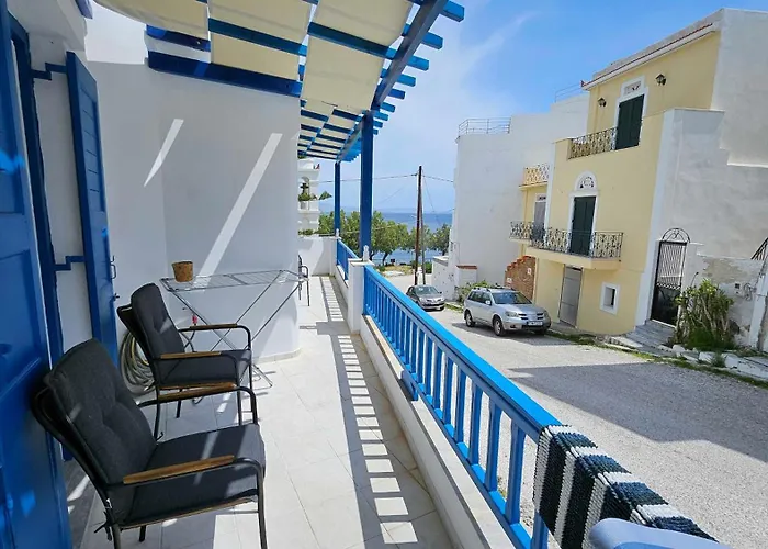 Seaside Gem - Cycladic 2br 500m From Center Semesterbostad *